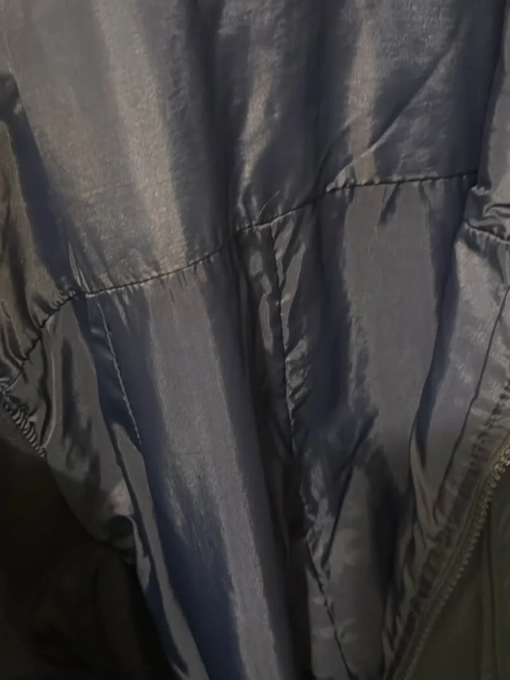 St. John's Bay Navy Quilted Bib Overalls